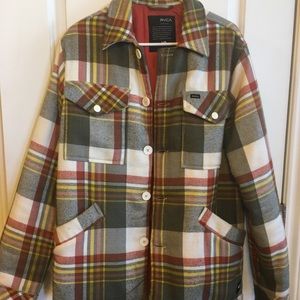 RVCA Men’s Insulated Flannel Jacket